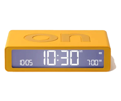 Radio i budzik LEXON Flip Classic Yellow LR157J9